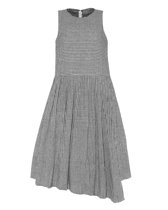 Eddie Dress in Hand Woven Check