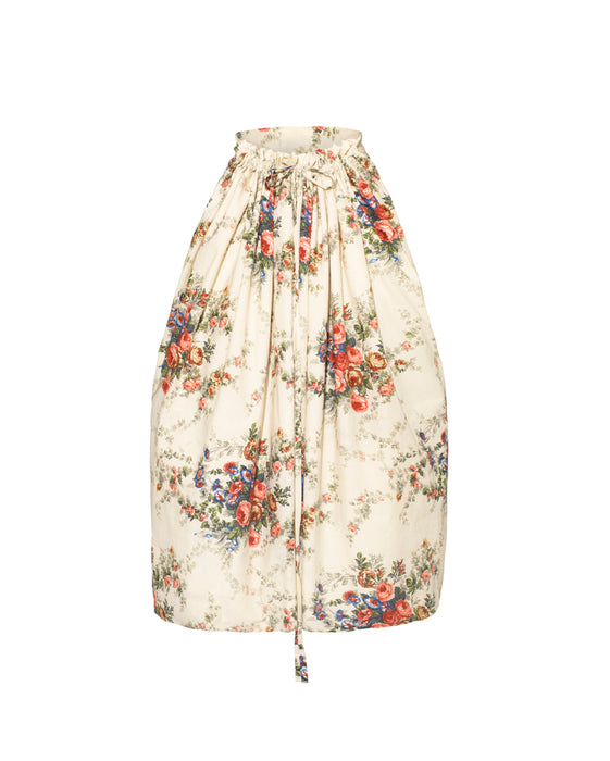 Reversible Skirt in Christina Rose Print