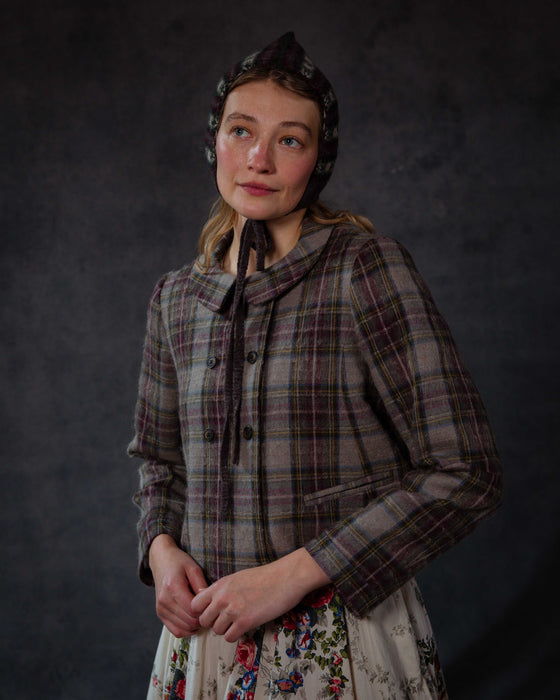 Belle Bonnet in Fair Isle Wool