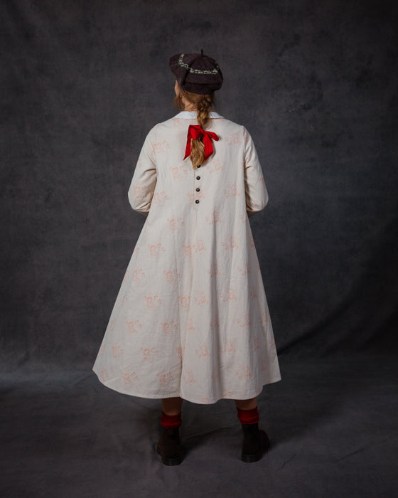 Gilbert Dress in Canvas Hatley Pink