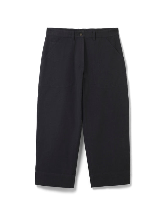 Nico Trousers in Soft Navy Canvas