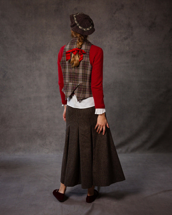 Sensible Skirt in British Tweed