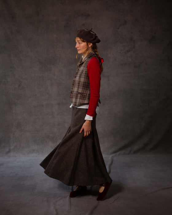 Sensible Skirt in British Tweed