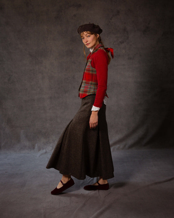 Sensible Skirt in British Tweed