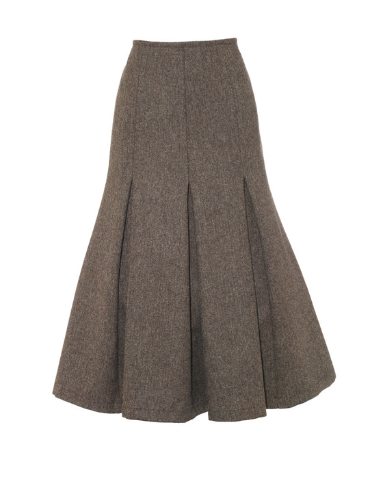 Sensible Skirt in British Tweed