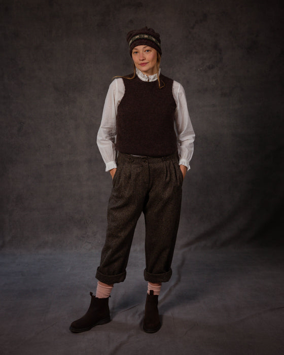 Tonya Trousers in British Tweed