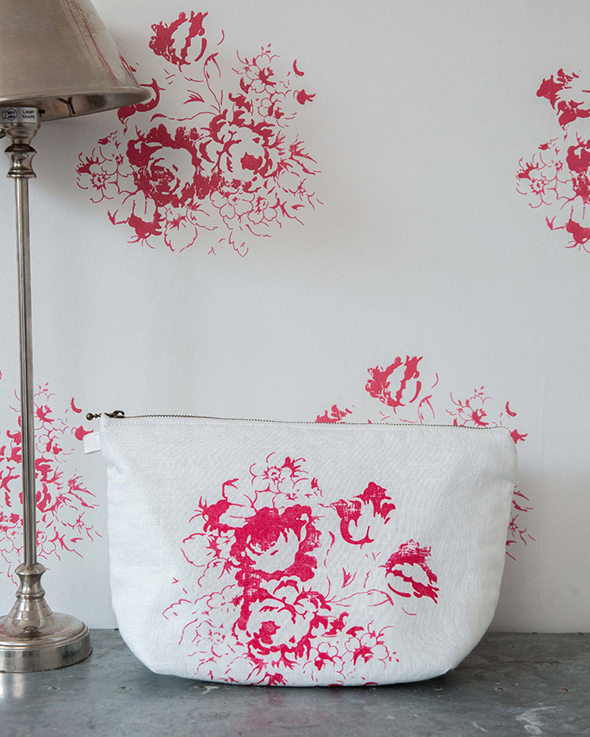 Laundry Pinks Floral Wash Bag, Homewares