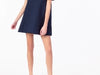 Bea Tunic Dress in Navy Cotton